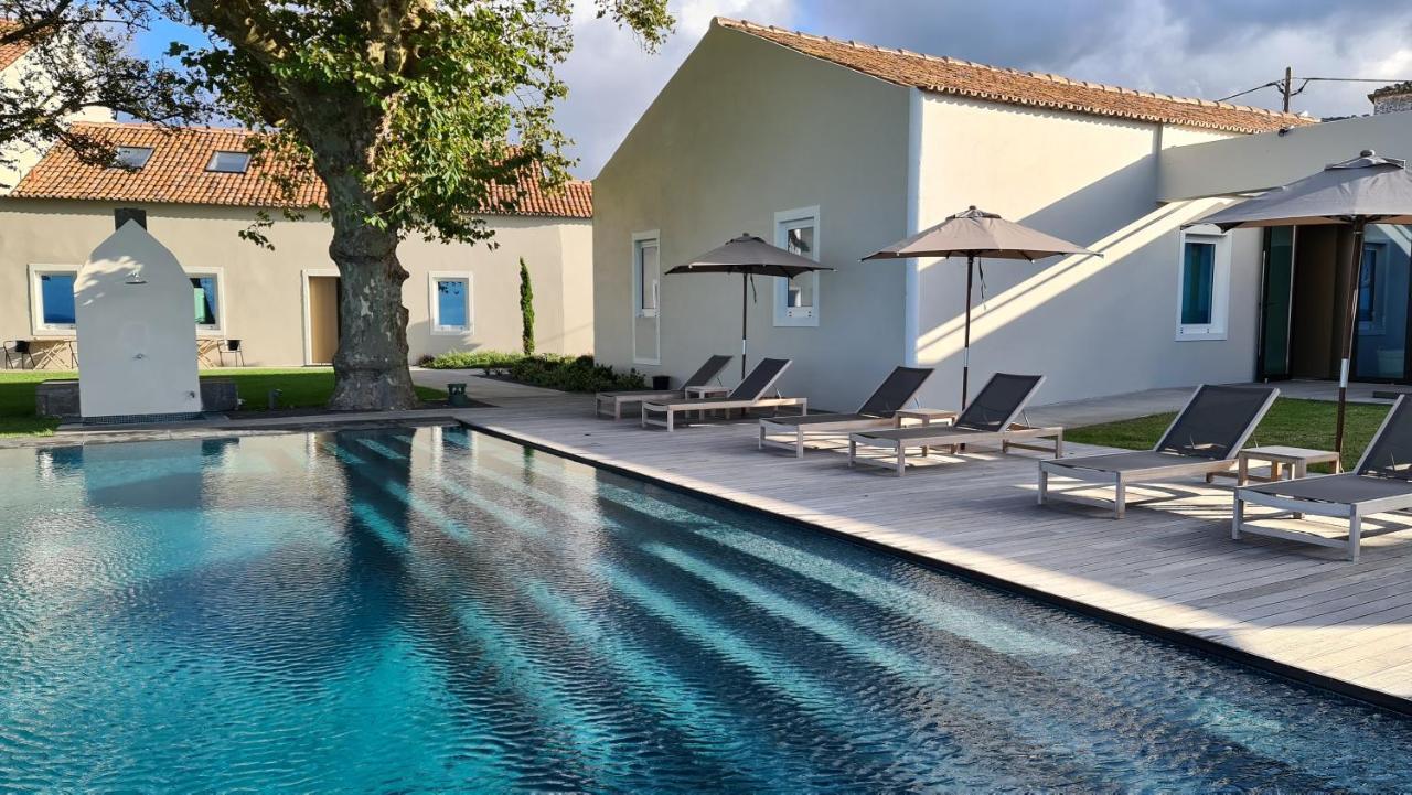 Sensi Azores Nature And Spa Ginetes エクステリア 写真 The swimming pool at the hotel