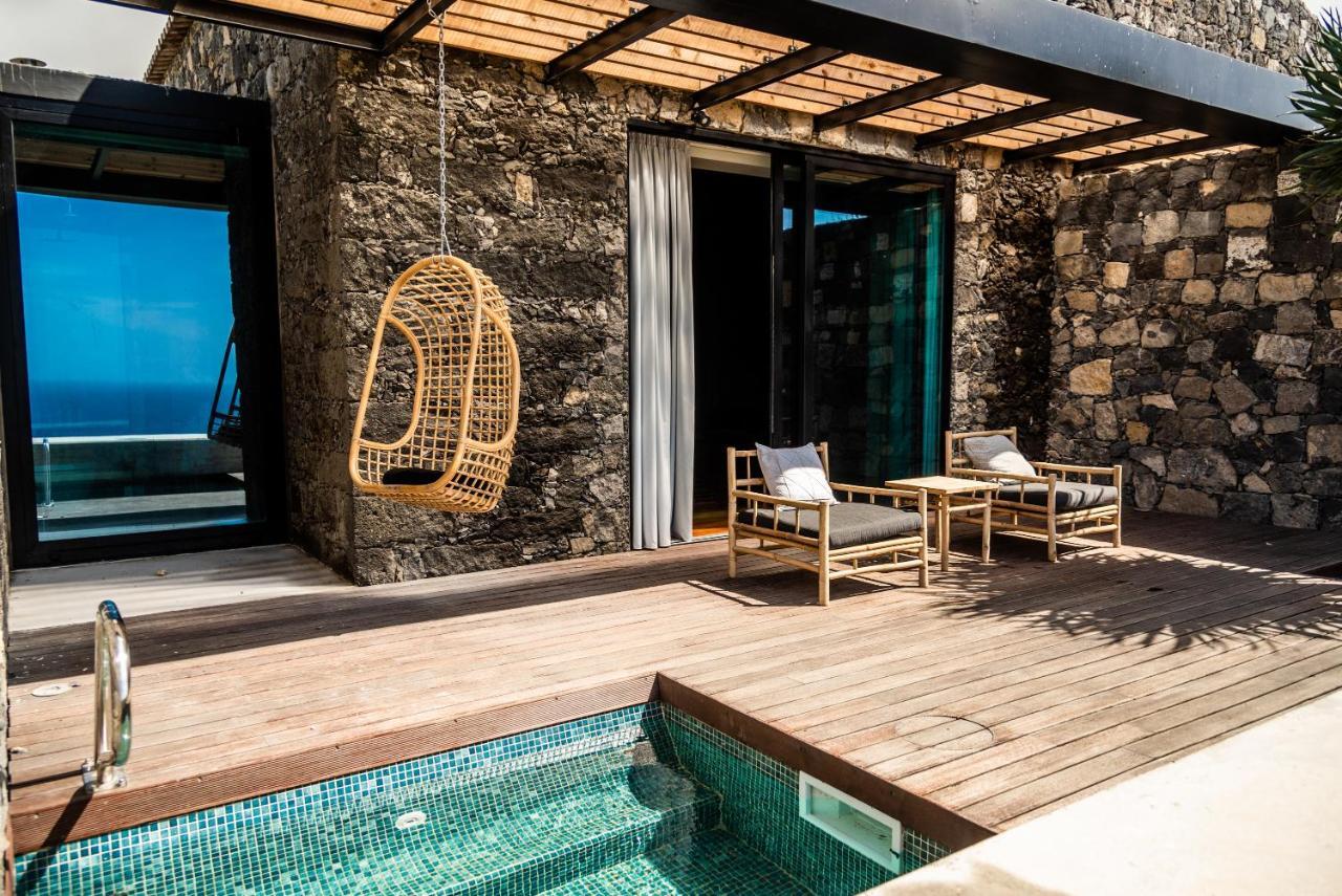 Sensi Azores Nature And Spa Ginetes エクステリア 写真 The private pool of a suite at the hotel